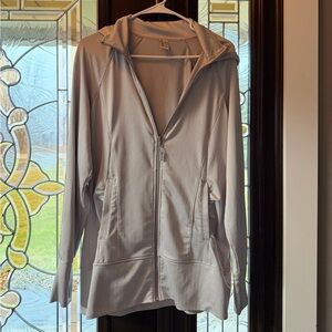 Mondetta zip up hoodie jacket medium zig zag design